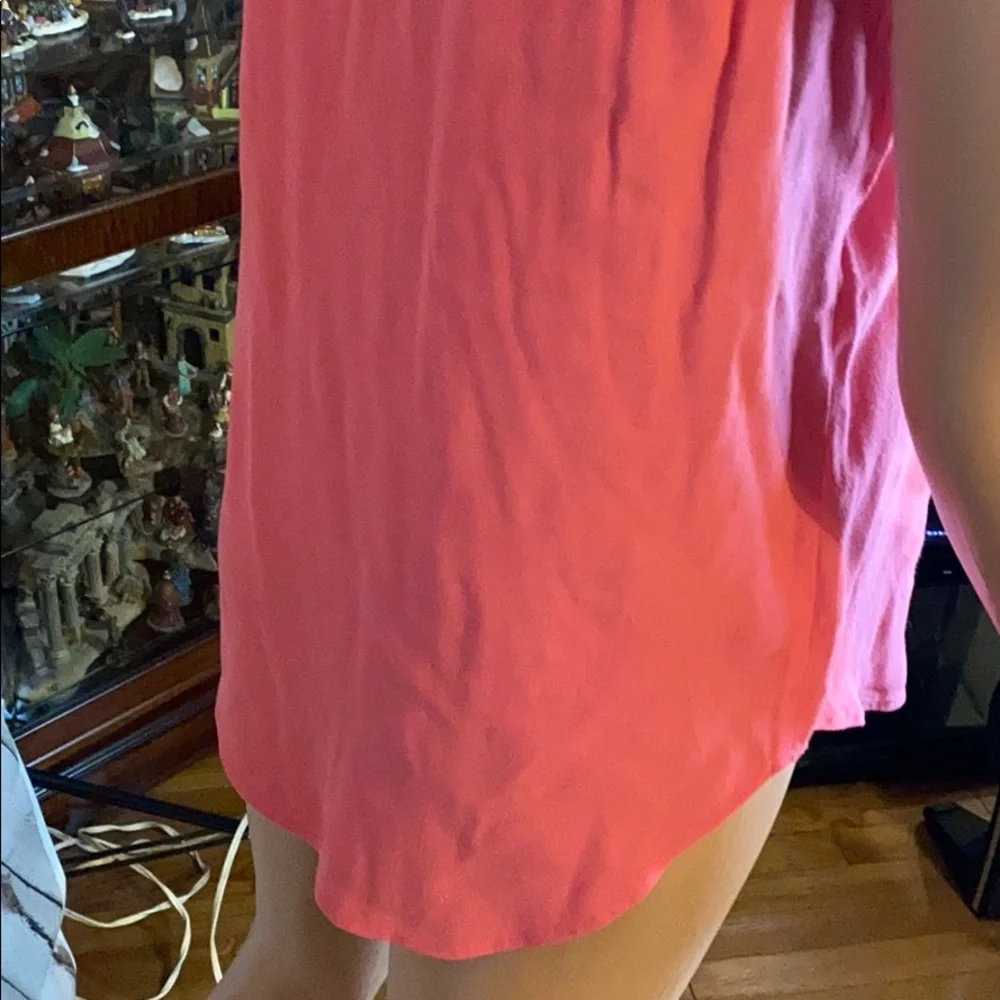 J.Crew hot pink tank top summer blouse size 2